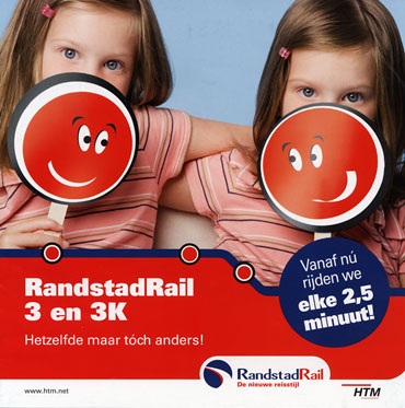 ‘Vanaf nu rijden wel elke 2,5 minuut!’, staat er in de folder. Maar dat geldt dan alleen in de spits tussen Zoetermeer Centrum West en Haaglanden Medisch Centrum.